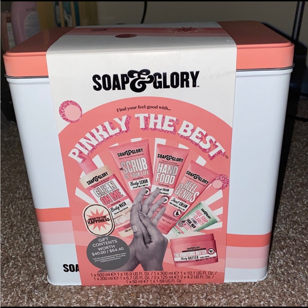 Soap & glory gift set